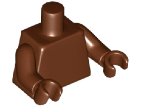 LEGO Minifig Torso braun (2551) R08