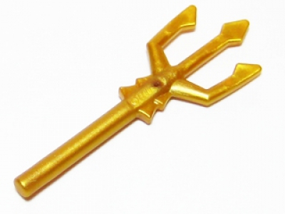 LEGO Minifig Trident pearl gold (92289) T10