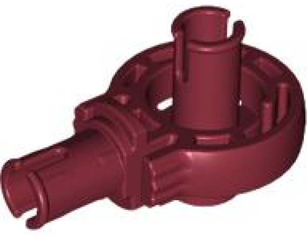 LEGO Technischer Drehgelenk-Kugelkreis dunkel-rot (47455) C10