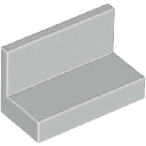 LEGO Fliese Paneele 1x2 hell-grau (4865) H3