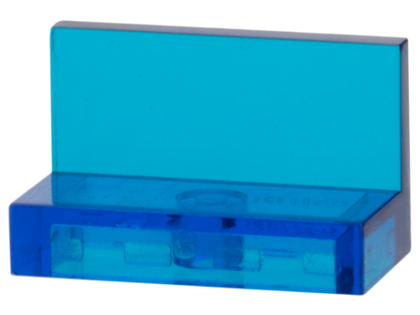 LEGO Fliese Paneele 1x2 Trans dunkel-blau (4865) H3