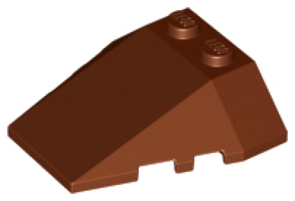 LEGO Schrägstein Wedge 4x4 triple braun (48933) SLM