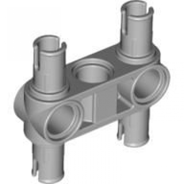 LEGO Technic 4er Pin Verbinder 3 H hell-grau (48989) L08