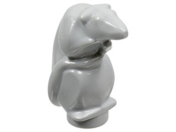 LEGO stehend Ratte hell grau (50687) V10