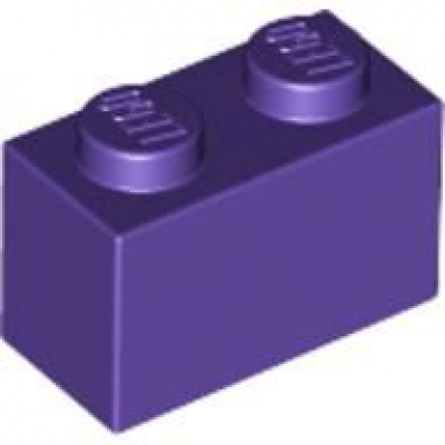 LEGO Brick 1x2 dark purple (3004) BR