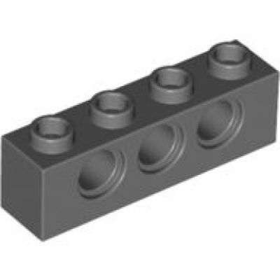 LEGO technic brick 1x4 dark gray (3701)