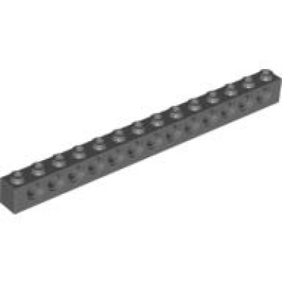 LEGO 1x14 technic brick dark gray (32018)