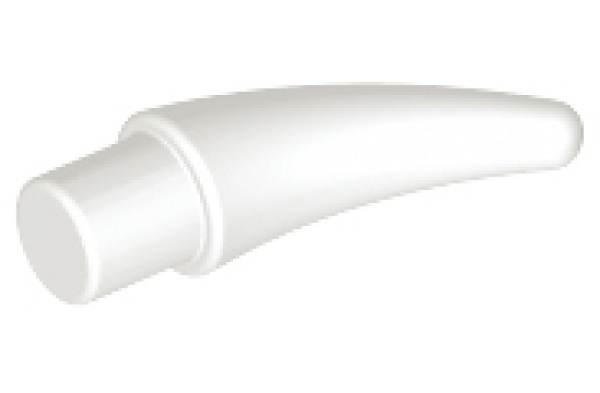 LEGO Tier Teil Horn/Kralle weiß klein (53451) V12