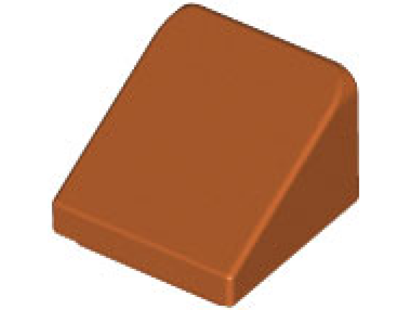 LEGO Schrägstein 1x1x2/3 dunkel orange (50746/54200) AB