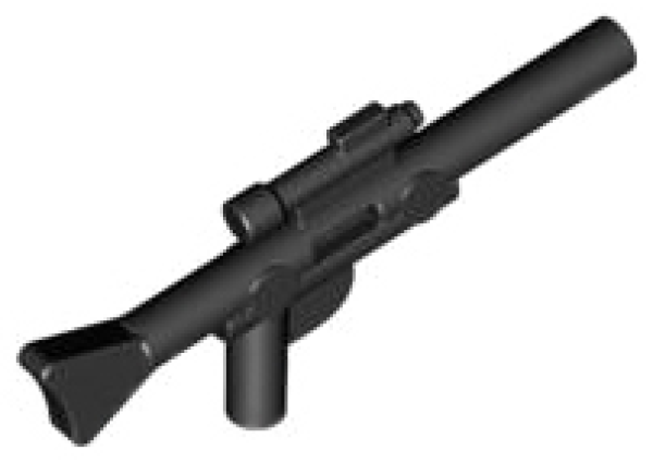 LEGO Waffe Blaster lang schwarz (57899) T11