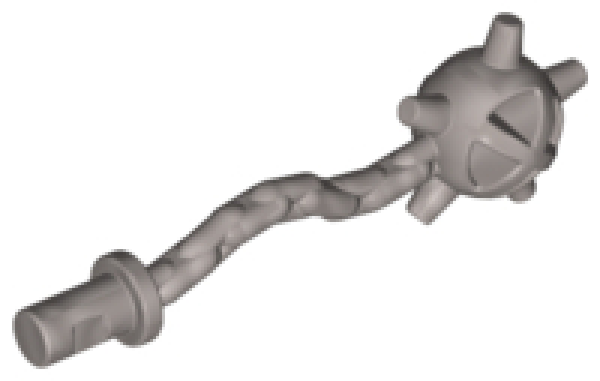 LEGO Minifig Flail silver-gray (59232) T12