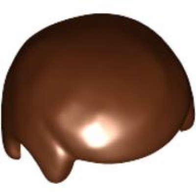 LEGO Hair female/male brown (3901) T07
