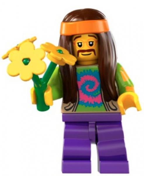 LEGO Collector Serie #7 Hippie (col107) Z08