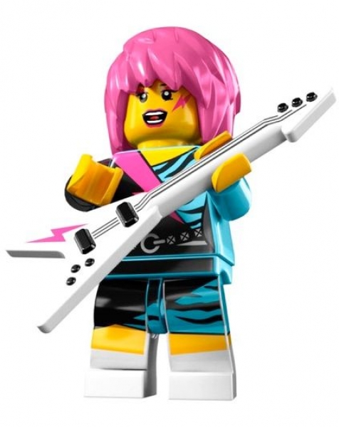 LEGO Collector Serie #7 Rocker Girl (col111) Z08