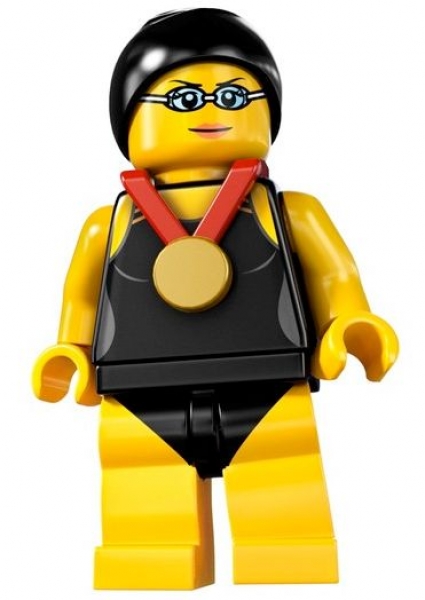 LEGO Collector Serie #7 Schwimm Champion (col097) Z08