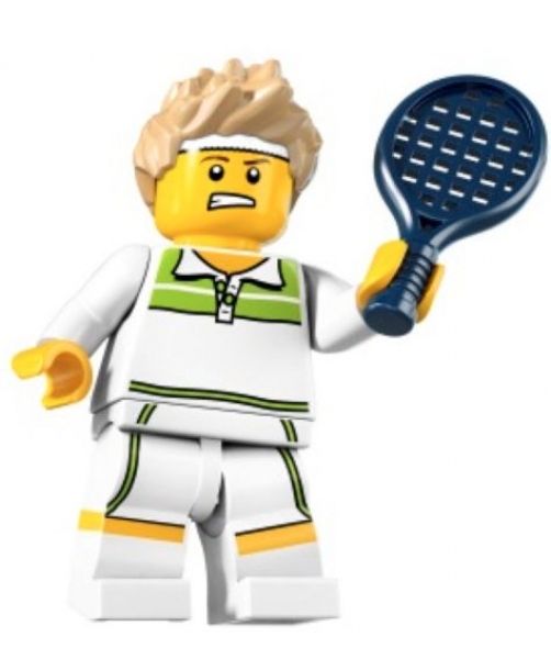 LEGO Collector Serie #7 Tennis Ass (col105)
