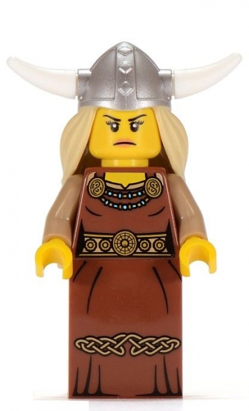 LEGO Collector Serie #7 Wikinger Frau (col109) Z08