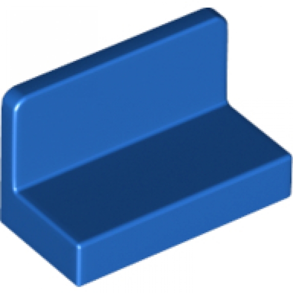 LEGO Fliese Paneele abgerundet 1x2 blau (4865) 26169 G2