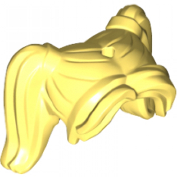 LEGO Hair female pigtails blonde (20596) T07