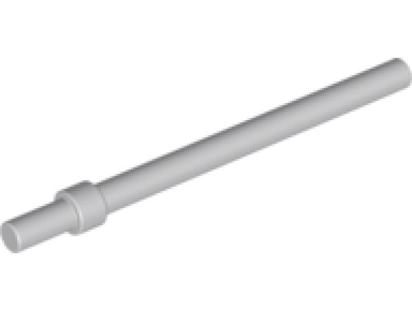 LEGO Bar 6L mit Stoppring hell-grau (63965) T12