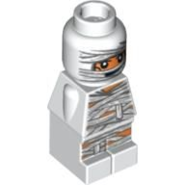 LEGO Microfigur Mumie (Ramses Spiel) weiss 87599 Y09