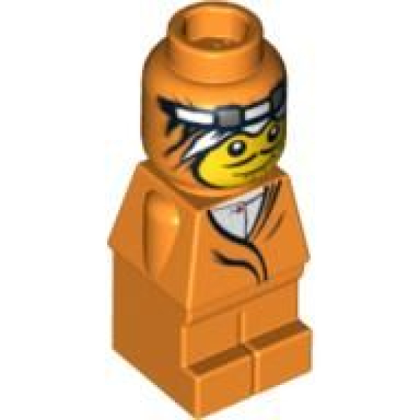 LEGO Microfigur Spieler (Ramses Spiel) orange 87596 Y09