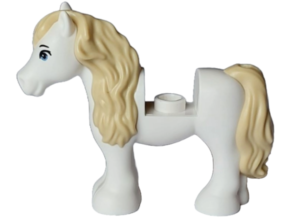 LEGO Pferd Pony weiß V10