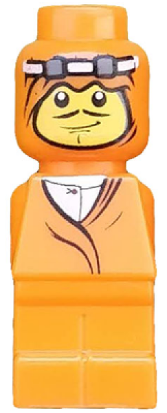 LEGO Microfigur Spieler (Ramses Spiel) orange 87596 Y09