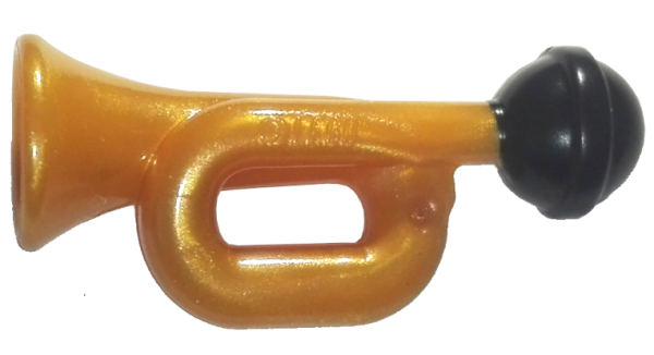 LEGO Minifig Utensil Horn / Instrument pearl gold (87996) T11