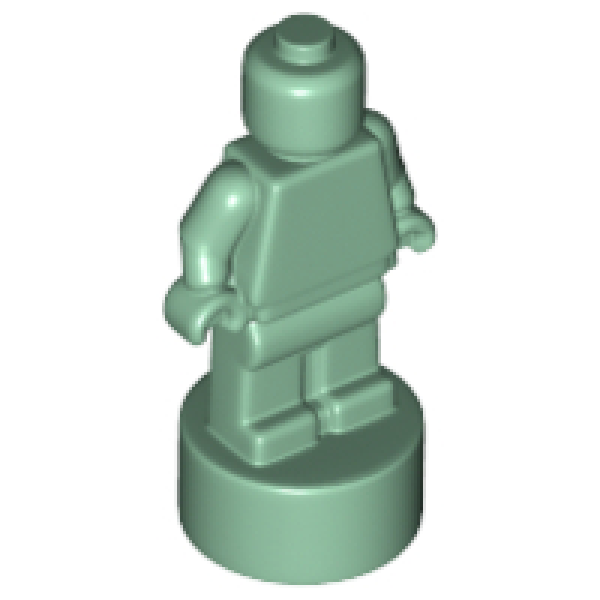 LEGO Minifig trophy statuette sand green (90398) T14