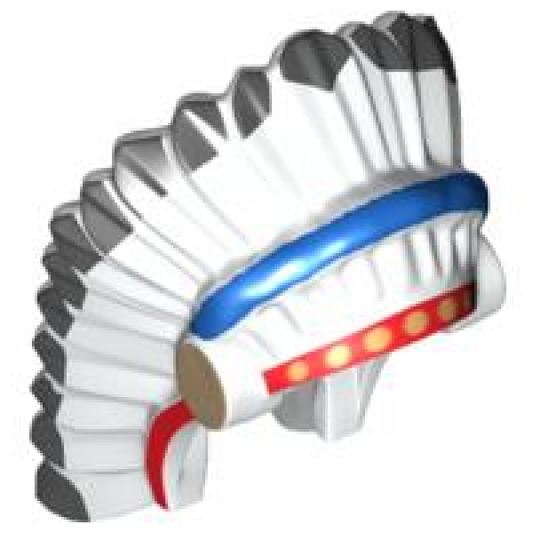 LEGO Federschmuck Kopfschmuck "Indianer" (30138) T05