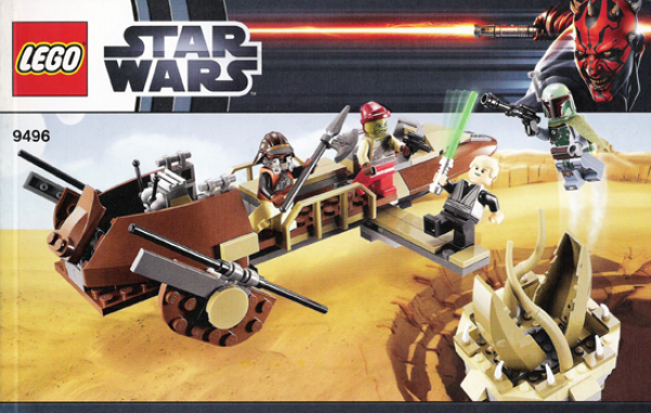 LEGO Bauanleitung Star Wars "Desert Skiff"  (9496)