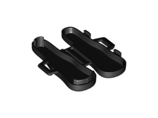 LEGO Minifig Utensil guitar case black (96207) T09