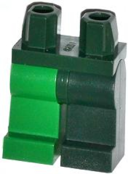 LEGO Legs assembly green/dark green (1493)  S10