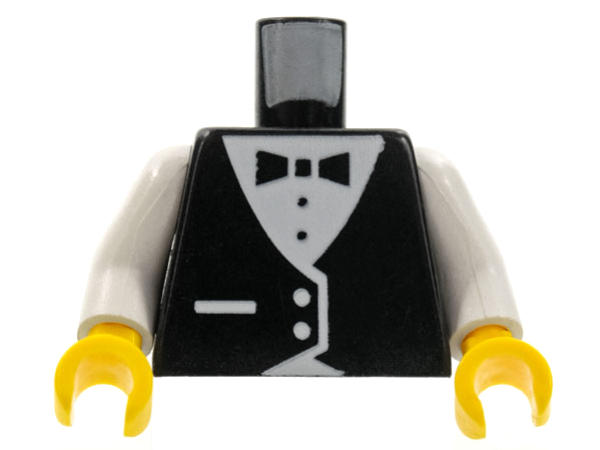 LEGO Minifig Torso Anzug/Kellner (341) R05