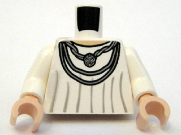 LEGO Minifig Torso Mon Mothma weiss (994) P11