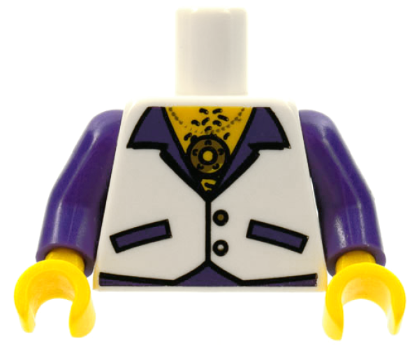 LEGO Minifig Torso musican/disco (699) P08