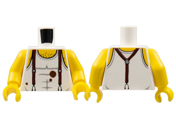 LEGO Minifig Torso Pharaoh's Quest Tanktop (468) Q06