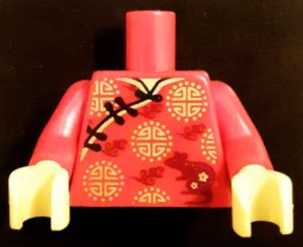 LEGO Minifig Torso Lion Dance  R05