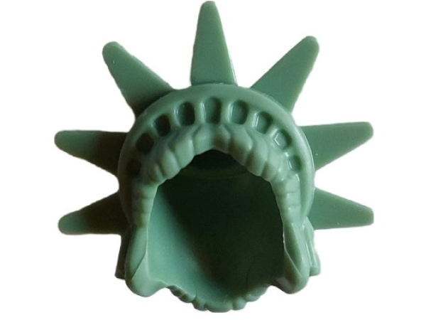 LEGO Hair Statue of Liberty sand-green (98377) T07