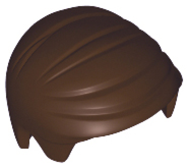 LEGO Hair male short dark-brown (99930) T08