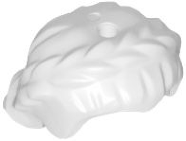 LEGO Minifig Haare geflochten weiss (64807)T07