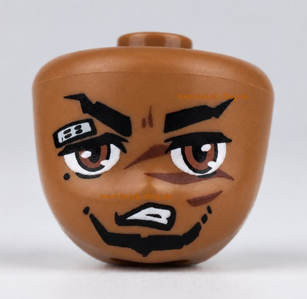 QMAN Kopf QM3626164 dunkel orange grimmig (1326)