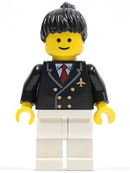 LEGO Minifigure female Pilot (030) U14