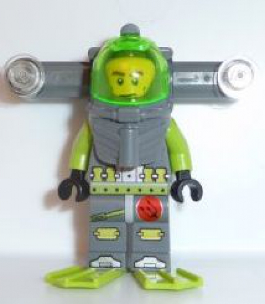 LEGO Atlantis Minifig Diver Axel (010) X15