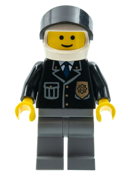 LEGO Policeman with Helmet  (cop049) U16