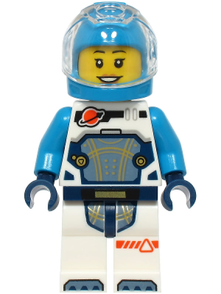 LEGO City Minifigur Astronaut (1722) U14