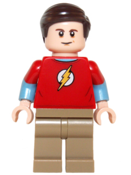 LEGO Minifigur "The Big Bang Theory" Sheldon V16