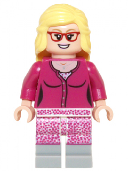 Figurine The Big Bang Theory Lego Minifig SUPER HEROES Penny Sheldon Bernadette 