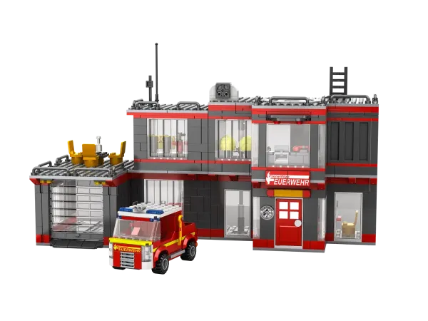 Kiddicraft Bricity Feuerwehrstation (KC1206)